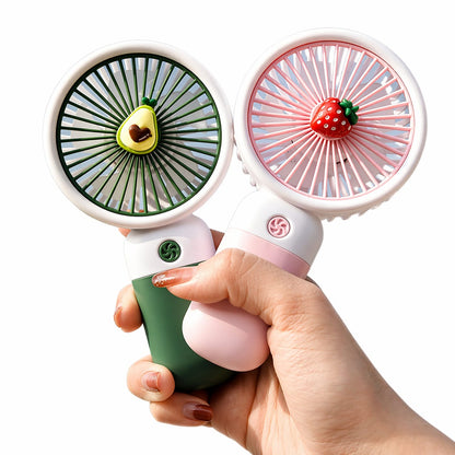 Mini Portable Usb Hand Fan or DC Fan - 3 Speed Modes Handheld Fan for Summer With 1000 mAh Battery