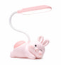 Cute Bunny LED Rabbit Study Lamp with Night Light on Butt