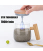 Self Stirring Mug | High Borosilicate Glass Coffee Cup for Effortless Mixing – Perfect Travel Cup for Coffee, Milk, and Protein Shakes (400ML)&nbsp;