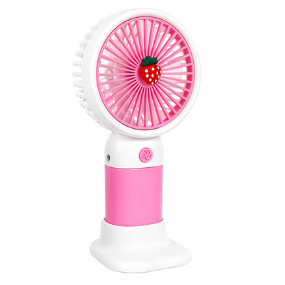 Mini Portable Usb Hand Fan or DC Fan - 3 Speed Modes Handheld Fan for Summer With 1000 mAh Battery