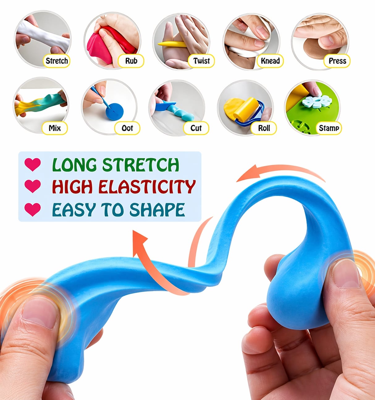 36 Color/Set Light Air Dry  Modelling Clay