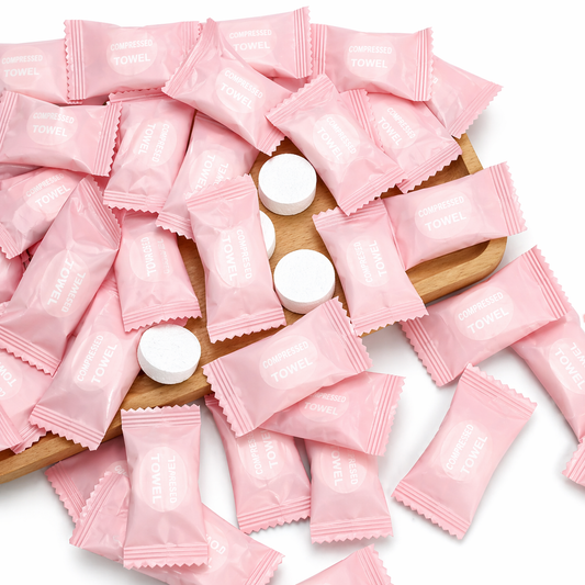 Buy Magic Coin Tissue Tablets (Pack of 20) | Compressed Cotton Towels for Travel, Camping